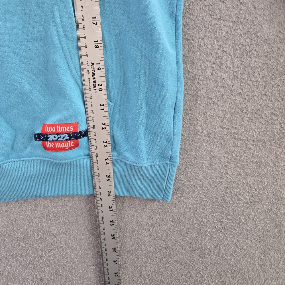 Disney Parks Women Hoodie M Blue 2022 Fleece Mickey Mouse Disneyland Resort - Picture 8 of 10